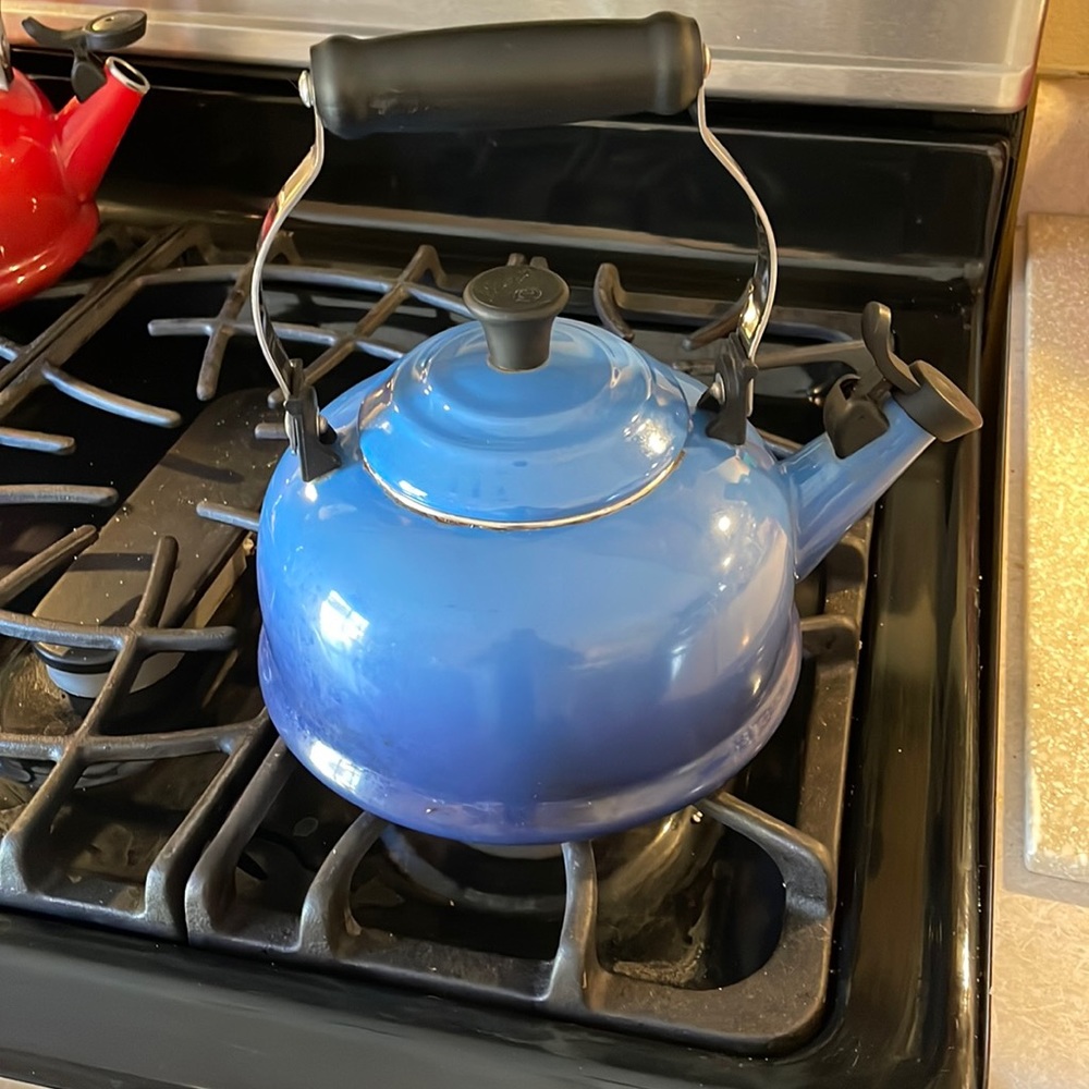 Le Creuset Blue Tea Kettle